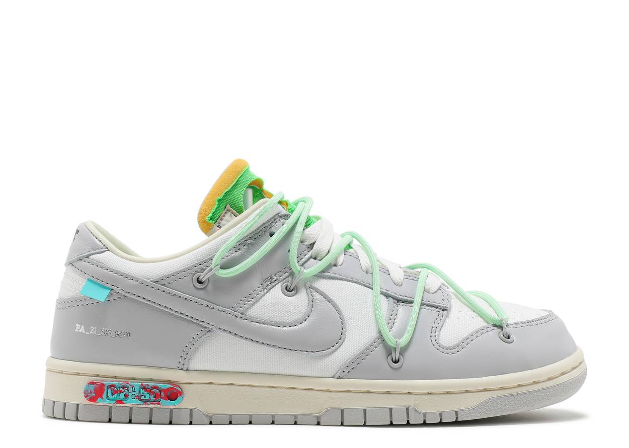 nike 7inch Dunk Low Off-White Lot 7