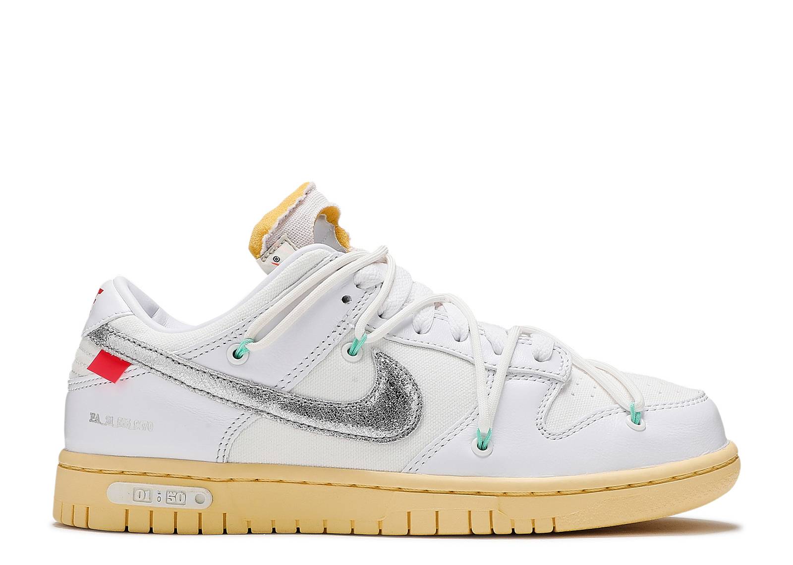 nike 7inch Dunk Low Off-White Lot 1